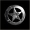 Lone Star Biker Pin