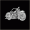 Small Motorcycle Pin