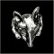 Wolf Head Pin