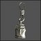 Crusader Shield Zipper Pull
