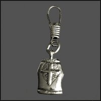 Crusader Shield Zipper Pull
