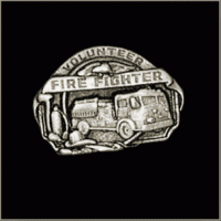 Volunteer Firefighter Pin