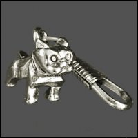 Bulldog Zipper Pull