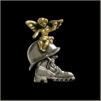 Military Guardian Angel Pin