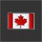Canadian Flag Snap Head
