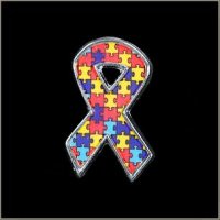 Autism Awareness Ribbon Pin