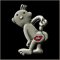 ''Kiss My Butt'' Pin