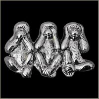 Monkey See, Hear, Say No Evil Pin
