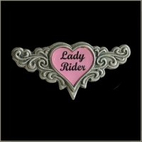Lady Rider Pin