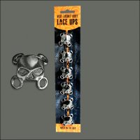 Half Skull Side Lace Vest Extender 6 Pack