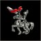 Red Knights Pin