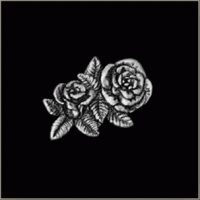 Rose Biker Pin