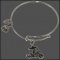 Jesus Rides w/ Me Bangle Bracelet