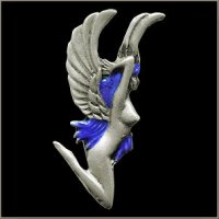 Purple Goddess Pin