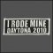 2009 "I RODE MINE" Daytona Orange Patch