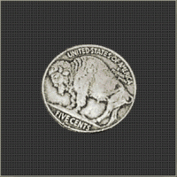 Buffalo Head Nickel Snap Head