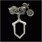 Large Motorcycle Pin