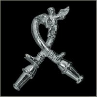 Firefighter Guardian Angel Pin