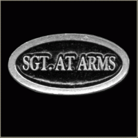 Sgt. at Arms Title Pin