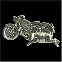Bike with Pig Pin