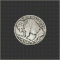 Buffalo Head Nickel Snap Head