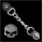 Ladies Half Skull Vest Extender w/ Black