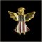 Guardian Angel Flag Pin