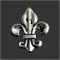 Fleur De Lis Snap Head