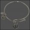 Peace Sign Bangle Bracelet