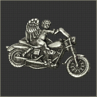 Guardian Angel Motorcycle Snap Head