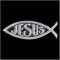 Ichthus Jesus Pin