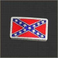 Rebel Flag Banner Snap Head
