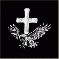 Eagle with Cross Pin