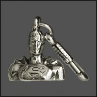 Superman Zipper Pull