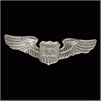 Private Pilot Wings Pin
