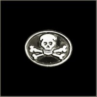 Skull Biker Pin
