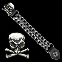 Skull n Crossbones Vest Extender