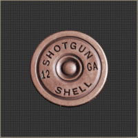 Copper Shotgun Shell Snap Head