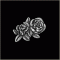 Rose Biker Pin