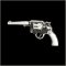 Revolver Biker Pin