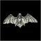 Bat Skull Pin