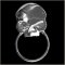 Half Skull Sunglass Holder Pin
