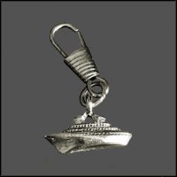 Cruise Ship Zipper Pull