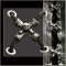 Skull Side Lace Vest Extender 6 Pack