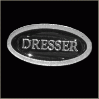 Dresser Title Pin