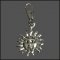 Sun Face Zipper Pull
