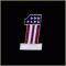 #1 Flag Pin
