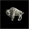 Small Buffalo Pin