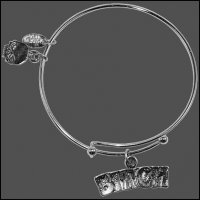 Bitch Bangle Bracelet