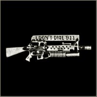 ''I Don't Dial 911'' Biker Pin